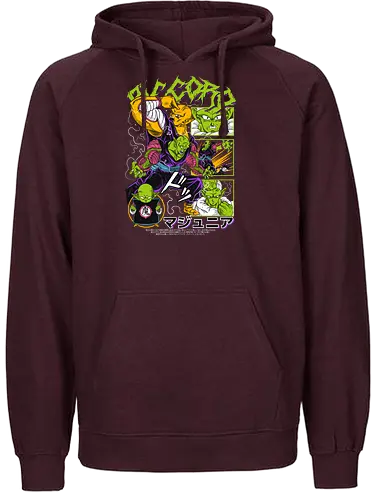 Piccoro - dragon ball z, piccolo, namekian warrior, anime character, shonen anime, manga anime, japanese anime, anime art, otaku style - Fairtrade Hoodie