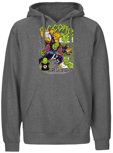 Piccoro - dragon ball z, piccolo, namekian warrior, anime character, shonen anime, manga anime, japanese anime, anime art, otaku style - Fairtrade Hoodie
