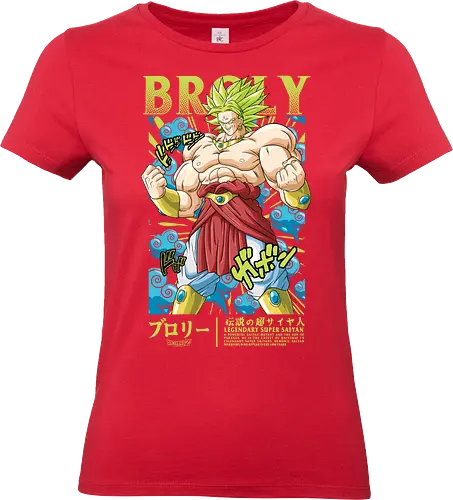 Broly Legendary Ssj - dragon ball z, broly, legendary super saiyan, broly ssj, anime villain, shonen anime, manga anime, japanese anime, anime art, otaku style - Standard T-Shirt (Frauen)