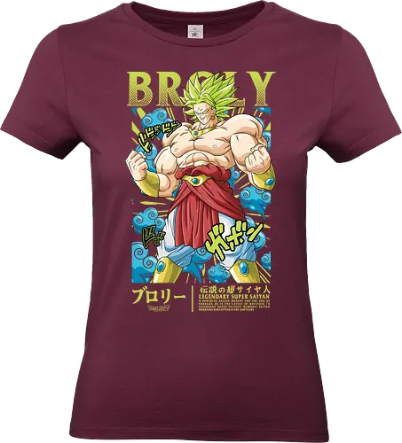 Broly Legendary Ssj - dragon ball z, broly, legendary super saiyan, broly ssj, anime villain, shonen anime, manga anime, japanese anime, anime art, otaku style - Standard T-Shirt (Frauen)