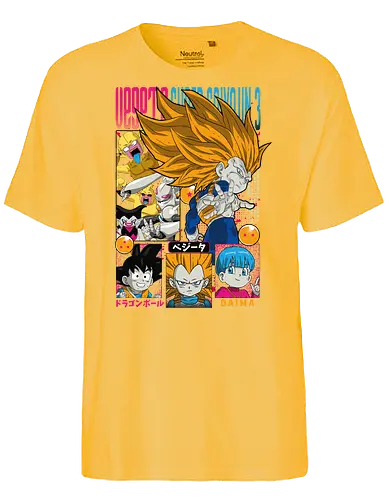 Vegeta Ssj3 Daima - dragon ball daima, vegeta ssj3, vegeta super saiyan 3, super saiyan 3, anime character, saiyan warrior, shonen anime, manga anime, japanese anime, anime art - Fairtrade T-Shirt