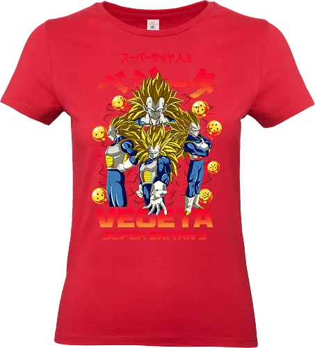 Vegeta Ssj3 - dragon ball z, vegeta ssj3, vegeta super saiyan 3, super saiyan 3, anime character, saiyan warrior, shonen anime, manga anime, japanese anime, anime art - Standard T-Shirt (Frauen)