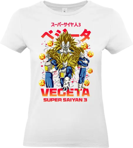 Vegeta Ssj3 - dragon ball z, vegeta ssj3, vegeta super saiyan 3, super saiyan 3, anime character, saiyan warrior, shonen anime, manga anime, japanese anime, anime art - Standard T-Shirt (Frauen)