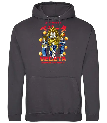 Vegeta Ssj3 - dragon ball z, vegeta ssj3, vegeta super saiyan 3, super saiyan 3, anime character, saiyan warrior, shonen anime, manga anime, japanese anime, anime art - Standard Hoodie