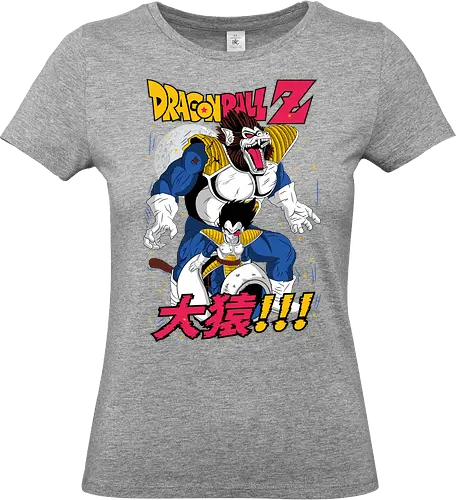 Vegeta Ozaru - dragon ball z, vegeta ozaru, great ape vegeta, saiyan transformation, anime villain, shonen anime, manga anime, japanese anime, anime art - Standard T-Shirt (Frauen)