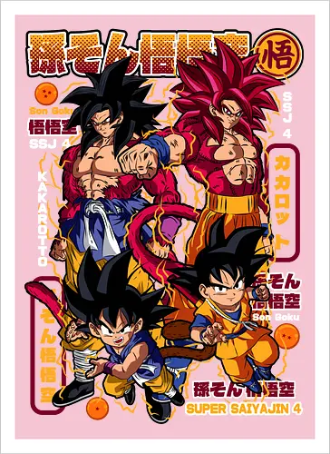 Son Goku Super Saiyajin 4
