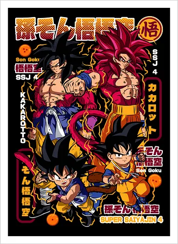 Son Goku Super Saiyajin 4