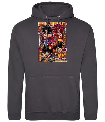 Son Goku Super Saiyajin 4 - dragon ball daima, goku ssj4, super saiyan 4, daima goku, anime character, saiyan warrior, shonen anime, manga anime, japanese anime, anime art - Standard Hoodie