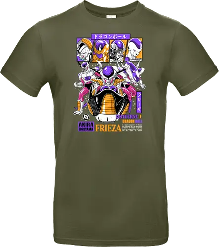 Frieza - dragon ball z, frieza, galactic emperor, anime villain, shonen anime, manga anime, japanese anime, anime art, otaku style - Standard T-Shirt