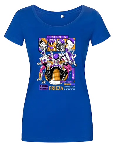 Frieza - dragon ball z, frieza, galactic emperor, anime villain, shonen anime, manga anime, japanese anime, anime art, otaku style - Damen T-Shirt