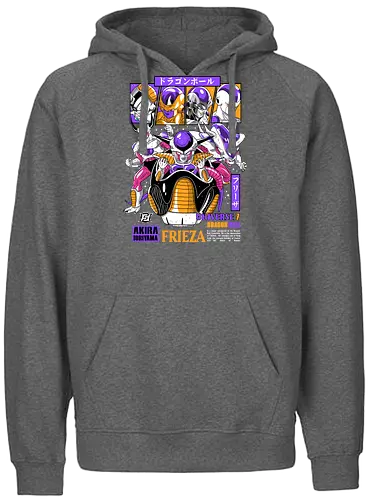 Frieza - dragon ball z, frieza, galactic emperor, anime villain, shonen anime, manga anime, japanese anime, anime art, otaku style - Fairtrade Hoodie