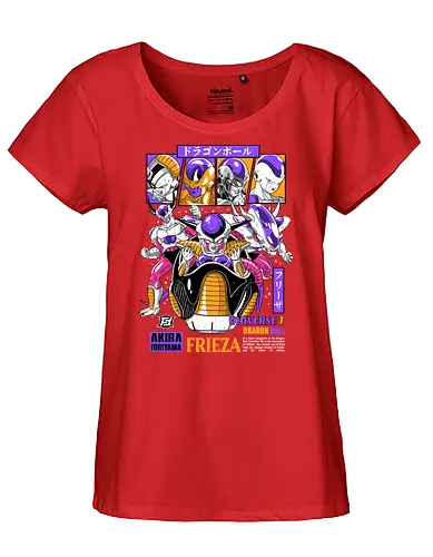 Frieza - dragon ball z, frieza, galactic emperor, anime villain, shonen anime, manga anime, japanese anime, anime art, otaku style - Fairtrade Girl Shirt
