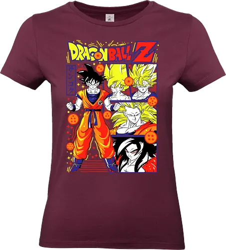 Goku Dragon Z - dragon ball z, goku, son goku, anime hero, saiyan warrior, shonen anime, manga anime, japanese anime, anime art - Standard T-Shirt (Frauen)