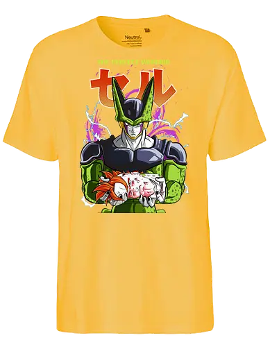 Cell Perfect - dragon ball z, perfect cell, cell saga, bio android, anime villain, shonen anime, manga anime, japanese anime, anime art - Fairtrade T-Shirt