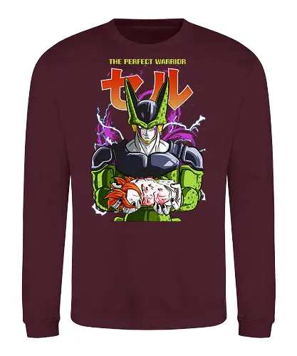Cell Perfect - dragon ball z, perfect cell, cell saga, bio android, anime villain, shonen anime, manga anime, japanese anime, anime art - Sweatshirt