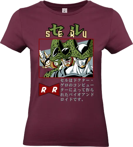 Cell Transformations - dragon ball z, cell transformations, imperfect cell, semi perfect cell, perfect cell, cell saga, anime villain, shonen anime, manga anime, anime art - Standard T-Shirt (Frauen)