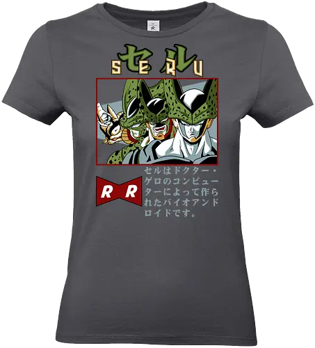 Cell Transformations - dragon ball z, cell transformations, imperfect cell, semi perfect cell, perfect cell, cell saga, anime villain, shonen anime, manga anime, anime art - Standard T-Shirt (Frauen)