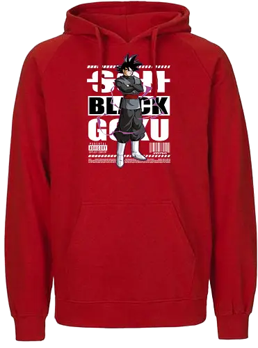 Black Goku - dragon ball super, goku black, zamasu, anime villain, dark saiyan, shonen anime, manga anime, japanese anime, anime art - Fairtrade Hoodie