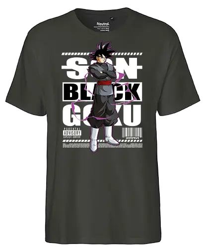 Black Goku - dragon ball super, goku black, zamasu, anime villain, dark saiyan, shonen anime, manga anime, japanese anime, anime art - Fairtrade T-Shirt