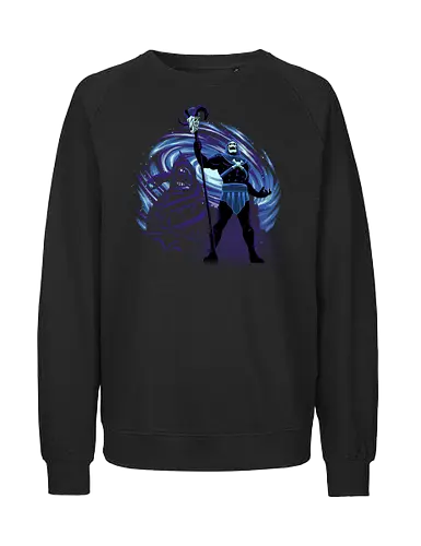 Evil Overlord  - He-man, masterof the universe, Skeletor, snake mountain - Fairtrade Sweatshirt