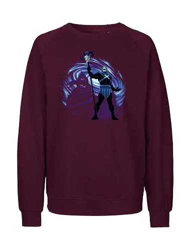 Evil Overlord  - He-man, masterof the universe, Skeletor, snake mountain - Fairtrade Sweatshirt