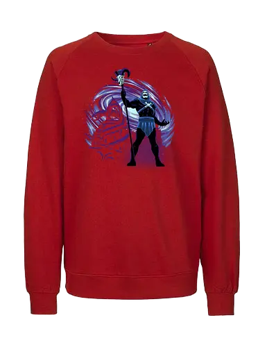 Evil Overlord  - He-man, masterof the universe, Skeletor, snake mountain - Fairtrade Sweatshirt