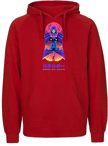 SKELETOR - masters of the universe, skeletor, motu, he man, he man and the masters of the universe, vintage, 90s, tv show, retro - Fairtrade Hoodie