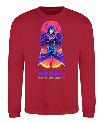 SKELETOR - masters of the universe, skeletor, motu, he man, he man and the masters of the universe, vintage, 90s, tv show, retro - Sweatshirt