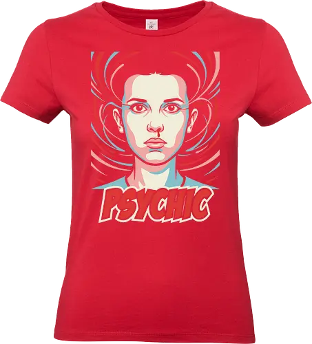 Psychic Power - psychic power shirt, retro sci-fi t-shirt, telekinesis graphic tee, 80s supernatural clothing, nosebleed girl design, mental power apparel, vintage mystery t-shirt, synthwave sci-fi top, psychic girl art, paranormal thriller merch, eleven inspired clothing, retro energy waves graphic, distressed sci-fi shirt, alternative 80s fashion, geek culture streetwear, supernatural fan gift, cosmic energy t-shirt, pop culture hero tee, powerful girl graphic - Standard T-Shirt (Frauen)