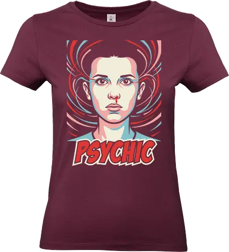 Psychic Power - psychic power shirt, retro sci-fi t-shirt, telekinesis graphic tee, 80s supernatural clothing, nosebleed girl design, mental power apparel, vintage mystery t-shirt, synthwave sci-fi top, psychic girl art, paranormal thriller merch, eleven inspired clothing, retro energy waves graphic, distressed sci-fi shirt, alternative 80s fashion, geek culture streetwear, supernatural fan gift, cosmic energy t-shirt, pop culture hero tee, powerful girl graphic - Standard T-Shirt (Frauen)