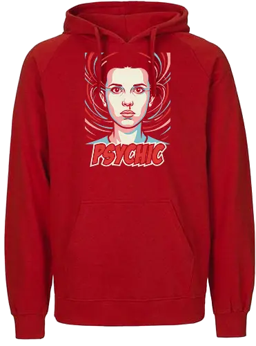 Psychic Power - psychic power shirt, retro sci-fi t-shirt, telekinesis graphic tee, 80s supernatural clothing, nosebleed girl design, mental power apparel, vintage mystery t-shirt, synthwave sci-fi top, psychic girl art, paranormal thriller merch, eleven inspired clothing, retro energy waves graphic, distressed sci-fi shirt, alternative 80s fashion, geek culture streetwear, supernatural fan gift, cosmic energy t-shirt, pop culture hero tee, powerful girl graphic - Fairtrade Hoodie