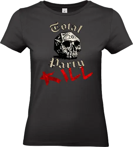 TPK Pen and Paper dice - Pen and Paper, Pen and paper, citical hit, vecna, dungeon master, forgotten realm, ravenloft, dnd warrior - Standard T-Shirt (Frauen)