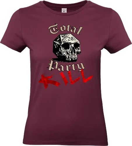 TPK Pen and Paper dice - Pen and Paper, Pen and paper, citical hit, vecna, dungeon master, forgotten realm, ravenloft, dnd warrior - Standard T-Shirt (Frauen)