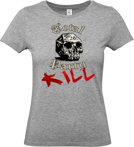TPK Pen and Paper dice - Pen and Paper, Pen and paper, citical hit, vecna, dungeon master, forgotten realm, ravenloft, dnd warrior - Standard T-Shirt (Frauen)