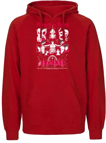 Attack titan - Attack, shingeki no kyojin, anime series, titan battle, dark anime, manga anime, japanese anime, anime art, otaku style - Fairtrade Hoodie