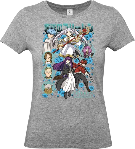 Frieren - frieren beyond journeys end, frieren, sousou no frieren, fantasy anime, anime girl, emotional anime, manga anime, japanese anime, anime art - Standard T-Shirt (Frauen)