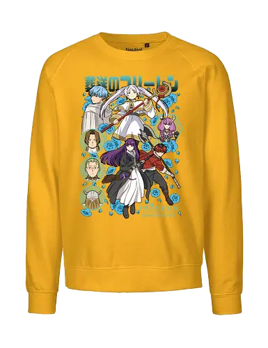 Frieren - frieren beyond journeys end, frieren, sousou no frieren, fantasy anime, anime girl, emotional anime, manga anime, japanese anime, anime art - Fairtrade Sweatshirt