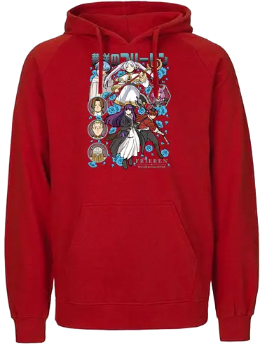 Frieren - frieren beyond journeys end, frieren, sousou no frieren, fantasy anime, anime girl, emotional anime, manga anime, japanese anime, anime art - Fairtrade Hoodie