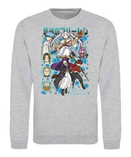 Frieren - frieren beyond journeys end, frieren, sousou no frieren, fantasy anime, anime girl, emotional anime, manga anime, japanese anime, anime art - Sweatshirt