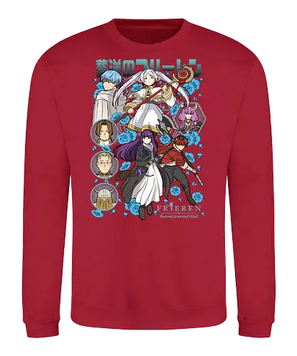 Frieren - frieren beyond journeys end, frieren, sousou no frieren, fantasy anime, anime girl, emotional anime, manga anime, japanese anime, anime art - Sweatshirt