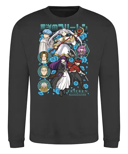Frieren - frieren beyond journeys end, frieren, sousou no frieren, fantasy anime, anime girl, emotional anime, manga anime, japanese anime, anime art - Sweatshirt