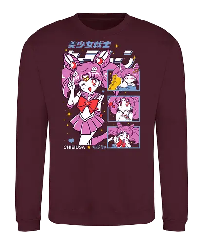 Chibiusa - Sailor, chibiusa, sailor chibi moon, magical girl, anime girl, shoujo anime, manga anime, japanese anime, anime art - Sweatshirt