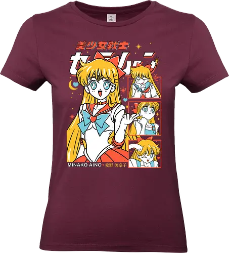Sailor Venus - Sailor, sailor venus, minako aino, love guardian, magical girl, shoujo anime, manga anime, japanese anime, anime art - Standard T-Shirt (Frauen)