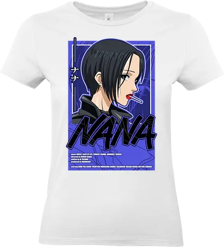 Nana - nana anime, anna osaki, nana osaki, punk rock anime, black stones, anime girl, music anime, shoujo anime, manga anime, anime art - Standard T-Shirt (Frauen)