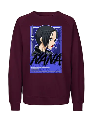 Nana - nana anime, anna osaki, nana osaki, punk rock anime, black stones, anime girl, music anime, shoujo anime, manga anime, anime art - Fairtrade Sweatshirt