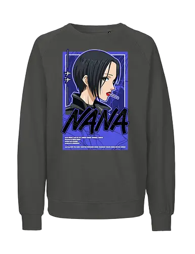 Nana - nana anime, anna osaki, nana osaki, punk rock anime, black stones, anime girl, music anime, shoujo anime, manga anime, anime art - Fairtrade Sweatshirt