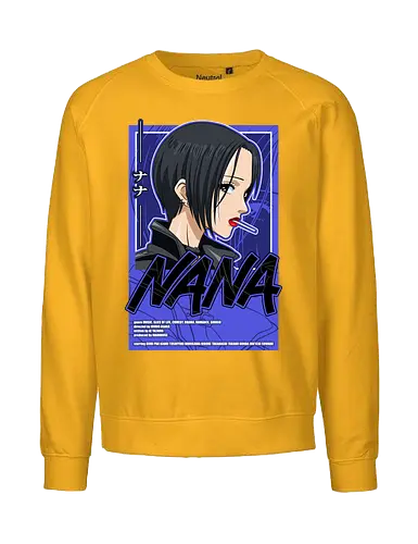 Nana - nana anime, anna osaki, nana osaki, punk rock anime, black stones, anime girl, music anime, shoujo anime, manga anime, anime art - Fairtrade Sweatshirt