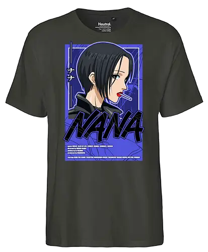 Nana - nana anime, anna osaki, nana osaki, punk rock anime, black stones, anime girl, music anime, shoujo anime, manga anime, anime art - Fairtrade T-Shirt