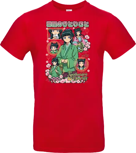 The apothecary diaries - the apothecary diaries, maomao, kusuriya no hitorigoto, historical anime, anime girl, mystery anime, manga anime, japanese anime, anime art - Standard T-Shirt