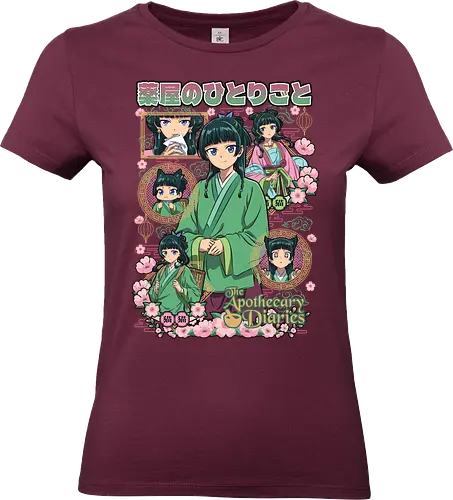 The apothecary diaries - the apothecary diaries, maomao, kusuriya no hitorigoto, historical anime, anime girl, mystery anime, manga anime, japanese anime, anime art - Standard T-Shirt (Frauen)